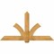 Ekena Millwork Redmond Rough Sawn Timber Gable Bracket, Western Red Cedar, 72"W x 39"H x 4"D x 6"F, 13/12 Pitch GBW072X39X0406RED00RWR - alternate 1